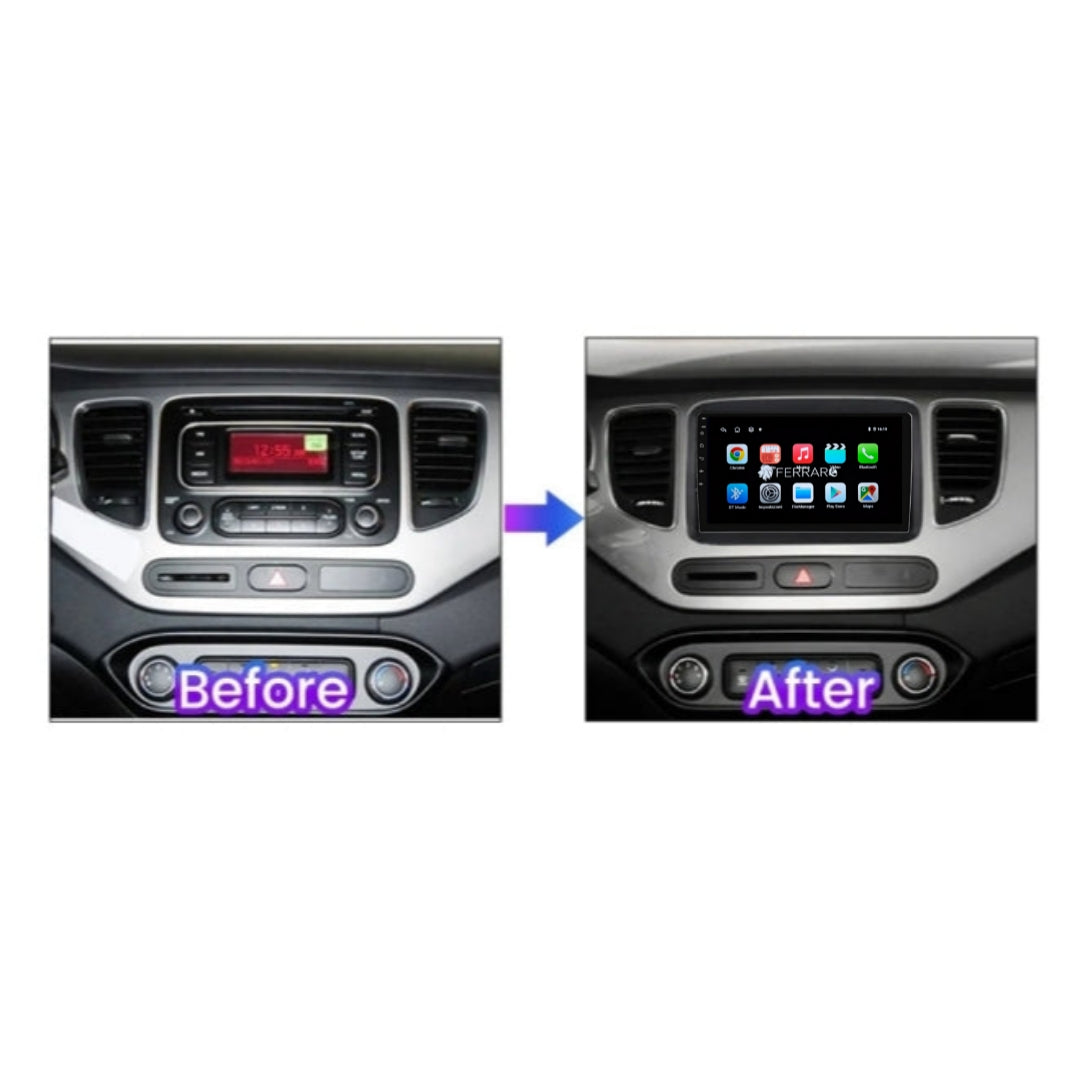 Car Radio for KIA CARENS [2013 - 2018] - 2GB/4GB/6GB/8GB Intelligent car system, 2Din 9"Inch, GPS, Navigator, Wifi