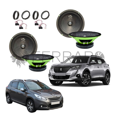 FerraroStore Kit 4 Altoparlanti | PV165.3 | Ant/Post | Peugeot 2008 1ª/2ª dal 2013>