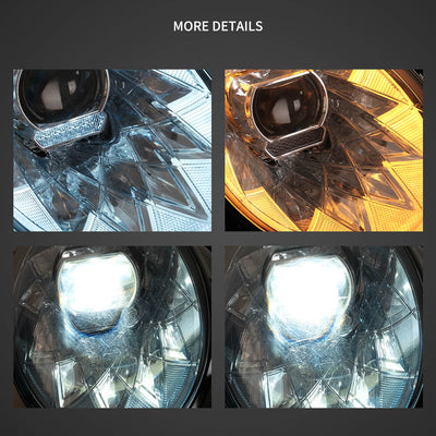 Fanali Anteriore Completo per BMW Mini Cooper F55, F56, F57 (2014-2022) a LED