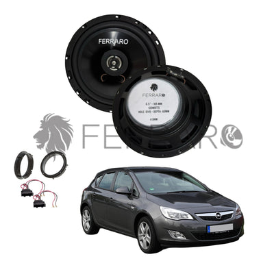 FerraroStore Kit 2 Altoparlanti | ASC-652PC | Ant o Post | Opel Astra J (2009-2015)