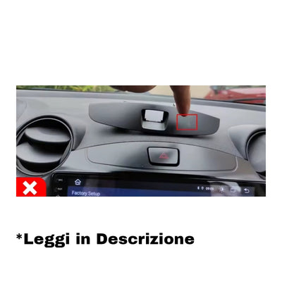 Kit Montaggio Autoradio 9"Pollici Mazda 2 (2007-2014) Mascherina, Cablaggio Autoradio Android