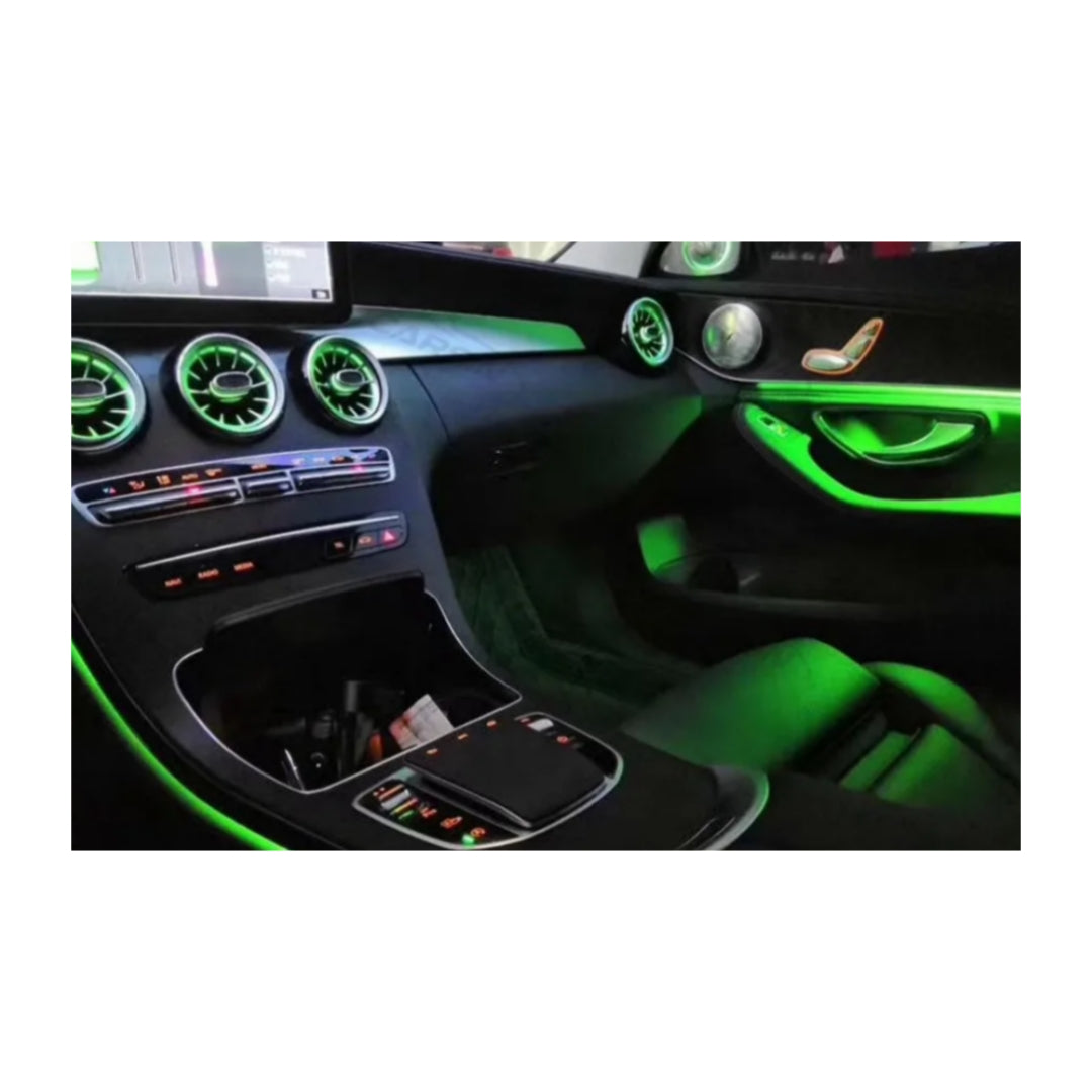 Ambient Light Areazione per Mercedes GLC X253, Classe C W205, 64 Colori RGB