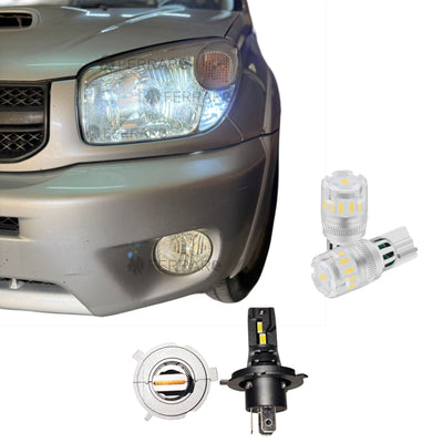 Conversione Fari LED | Toyota RAV4 (2000-2006) | Led H4 + Led Posizione T10