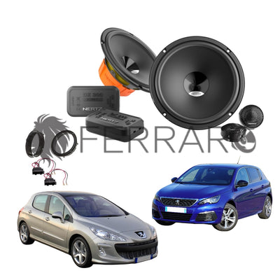 Hertz Kit 4 Casse | DSK 165.3 | Anteriore | Peugeot 308 1ª/2ª (2007-2021)