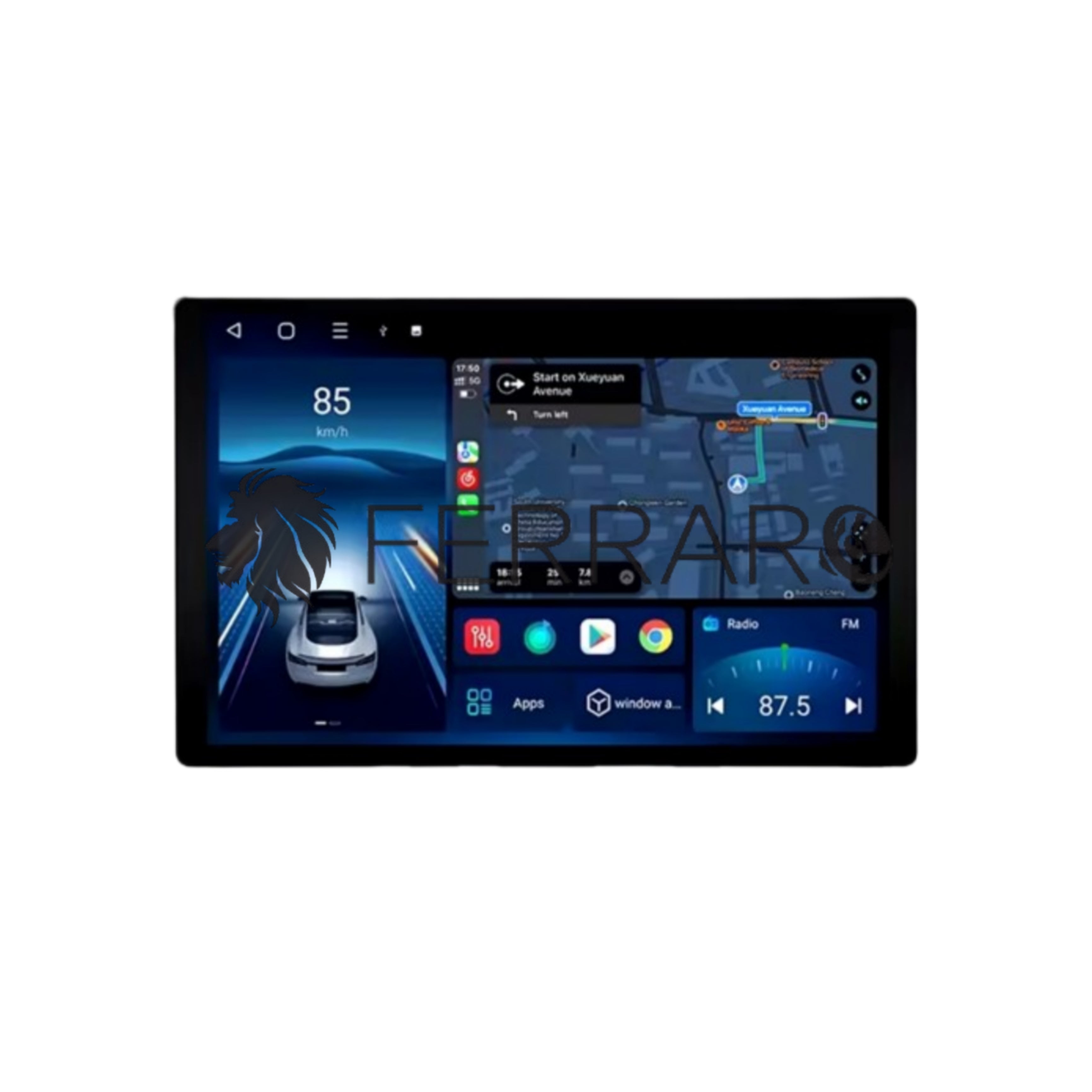 Autoradio per Ford Universale 11.5" | Anni in Descrizione | Android | Bluetooth | CarPlay | Android Auto | 4/64GB Ram