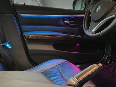 Ambient Light per BMW Serie 3 E90, E91 (2005-2013), 256 Colori RGB