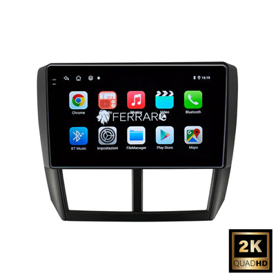 Autoradio per Subaru Forester 3 9" 2K | 2008-2011 | Android | Bluetooth | CarPlay | Android Auto | 12/256GB Ram