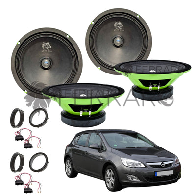 FerraroStore Kit 4 Altoparlanti | PV165.3 | Ant/Post | Opel Astra J (2009-2015)