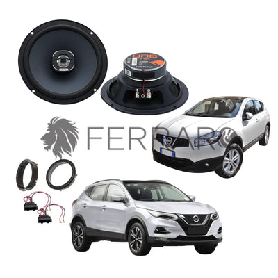 Hertz Kit 2 Casse | X 165 | Anteriori | Nissan Qashqai J10, J11 2007>