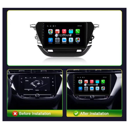 Autoradio per Opel Corsa F 9" | 2020-2023 | Android | Bluetooth | CarPlay | Android Auto | 2GB/4GB/6GB/8GB Ram
