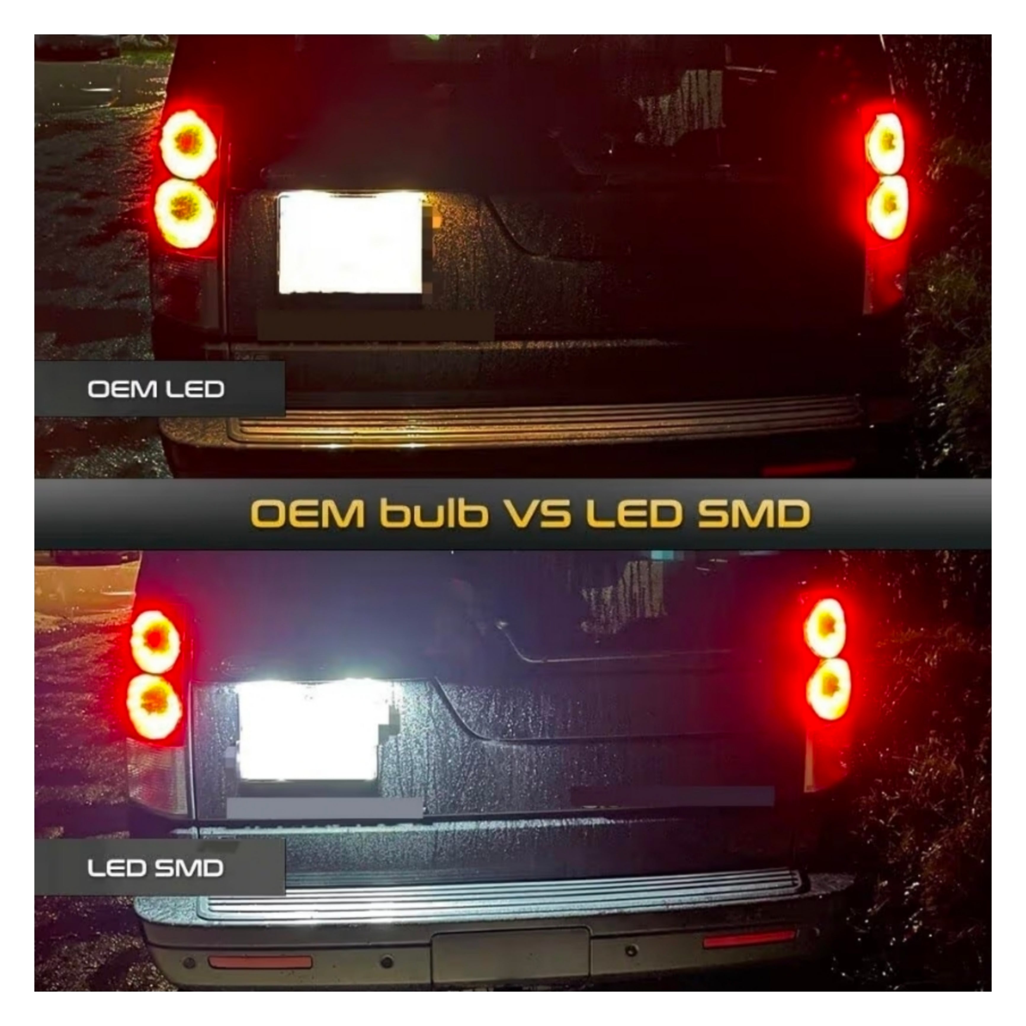 Set Luci Targa a Led per Land Rover Discovery, Range Rover (2005-2013), Plug and Play