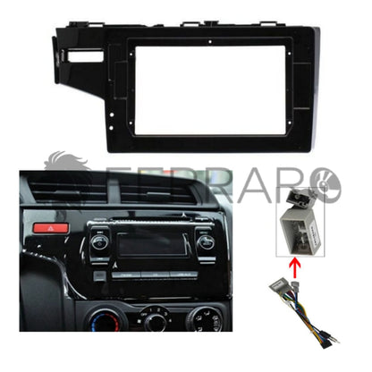 Kit Montaggio Autoradio 9"Pollici Honda Jazz (2015-2020) Mascherina, Cablaggio Autoradio Android