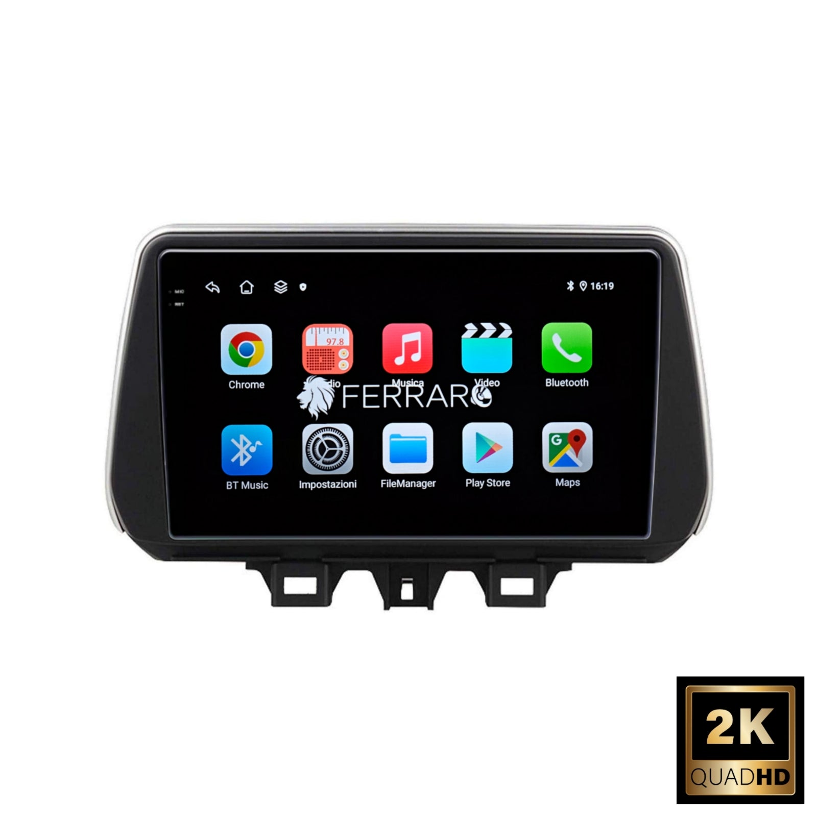 Autoradio per Hyundai Tucson 9" 2K | Dal 2018> | Android | Bluetooth | CarPlay | Android Auto | 12/256GB Ram