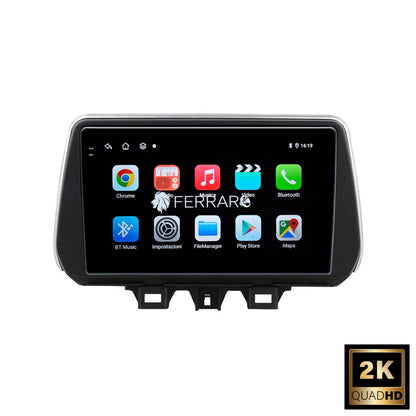 Autoradio per Hyundai Tucson 9" 2K | Dal 2018> | Android | Bluetooth | CarPlay | Android Auto | 12/256GB Ram