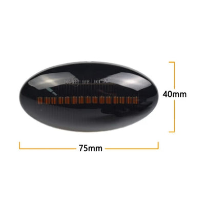 Indicatore Direzione Led per Suzuki, Fiat, Opel (Compatibilità in Descrizione), Plug and Play
