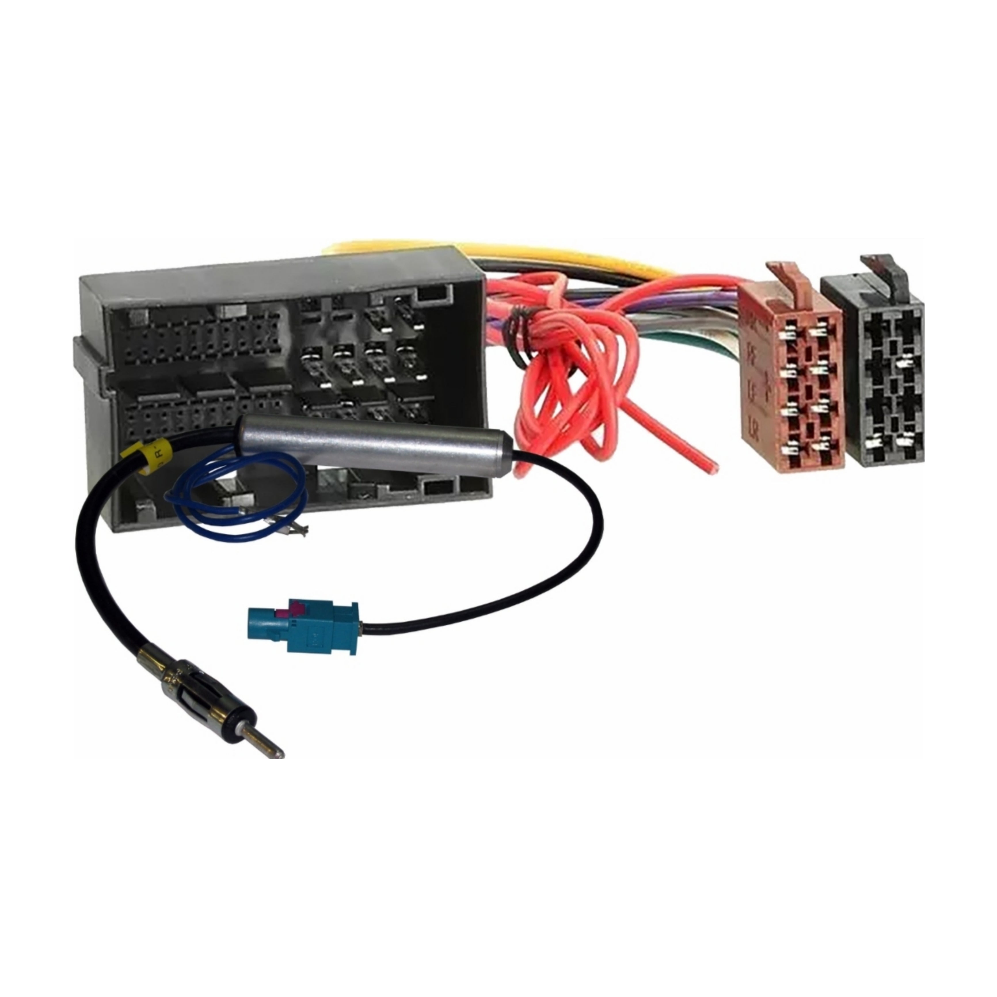 Cablaggio ISO + Antenna Fakra, Alfaromeo, Fiat, Citroen, Jeep, Peugeot, Opel, Dodge (Compatibilità in Descrizione)