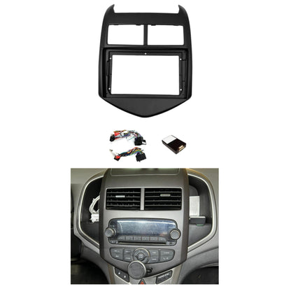 Kit Montaggio Autoradio 9"Pollici Chrevolet Aveo (2011-2020) Mascherina, Cablaggio Autoradio Android