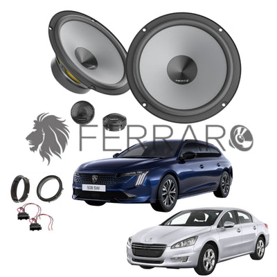 Hertz Kit 4 Casse | K 165 | Ant o Post | Peugeot 508 1ª/2ª (2010-2024)