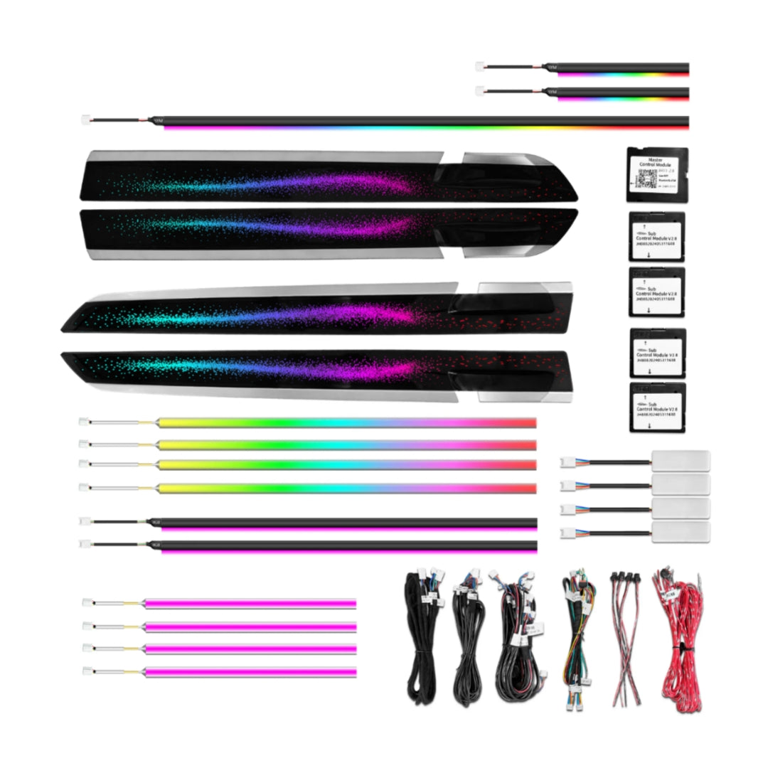 Ambient Light per BMW Serie 7 F01, F02 (2009-2014), 256 Colori, APP