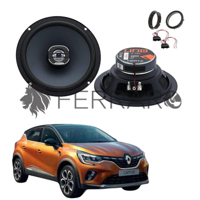 Hertz Kit 2 Casse | X 165 | Ant o Post | Renault Captur I | 1ª Serie (2013-2019)