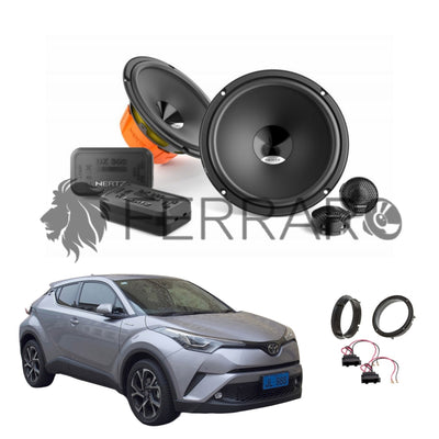 Hertz Kit 4 Casse | DSK 165.3 | Ant o Post | Toyota C-HR (Dal 2016>)
