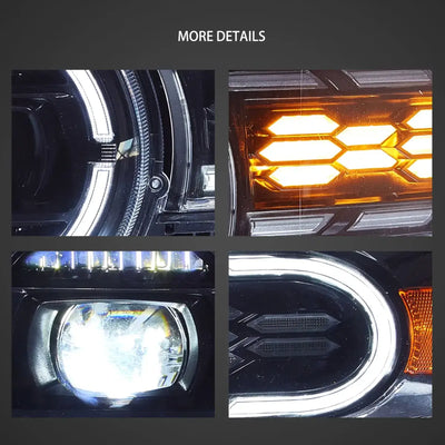 Fanali Anteriore Completo per Toyota FJ Cruiser XJ10 (2006-2022) a LED