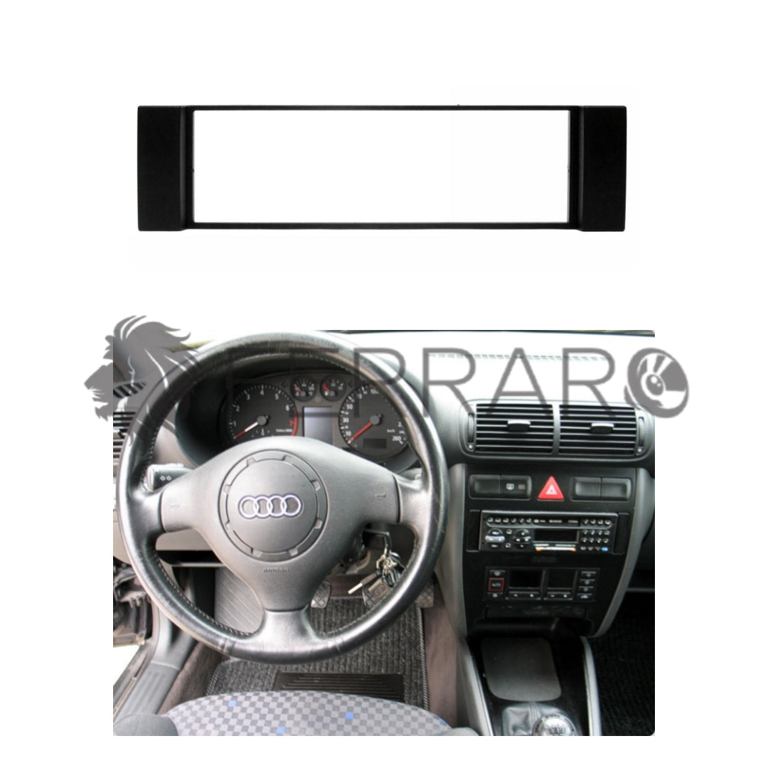 Car Radio Panel Kit, 1DIN, Audi A3, 2001 - 2003