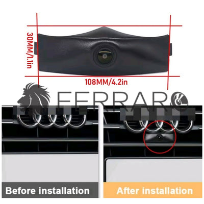 Telecamera Frontale per Audi Q5 | AHD, 1920x1080 | 170° Gradi