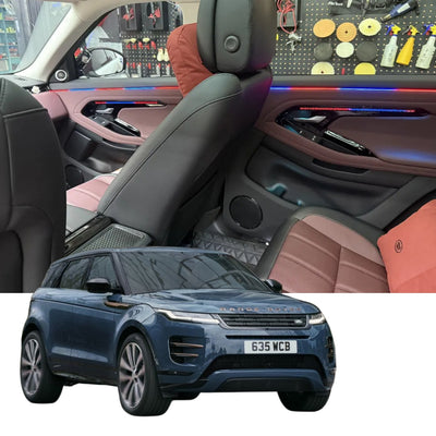 Ambient Light per Land Rover Range Rover Evoque (2018-2026), 64 Colori RGB