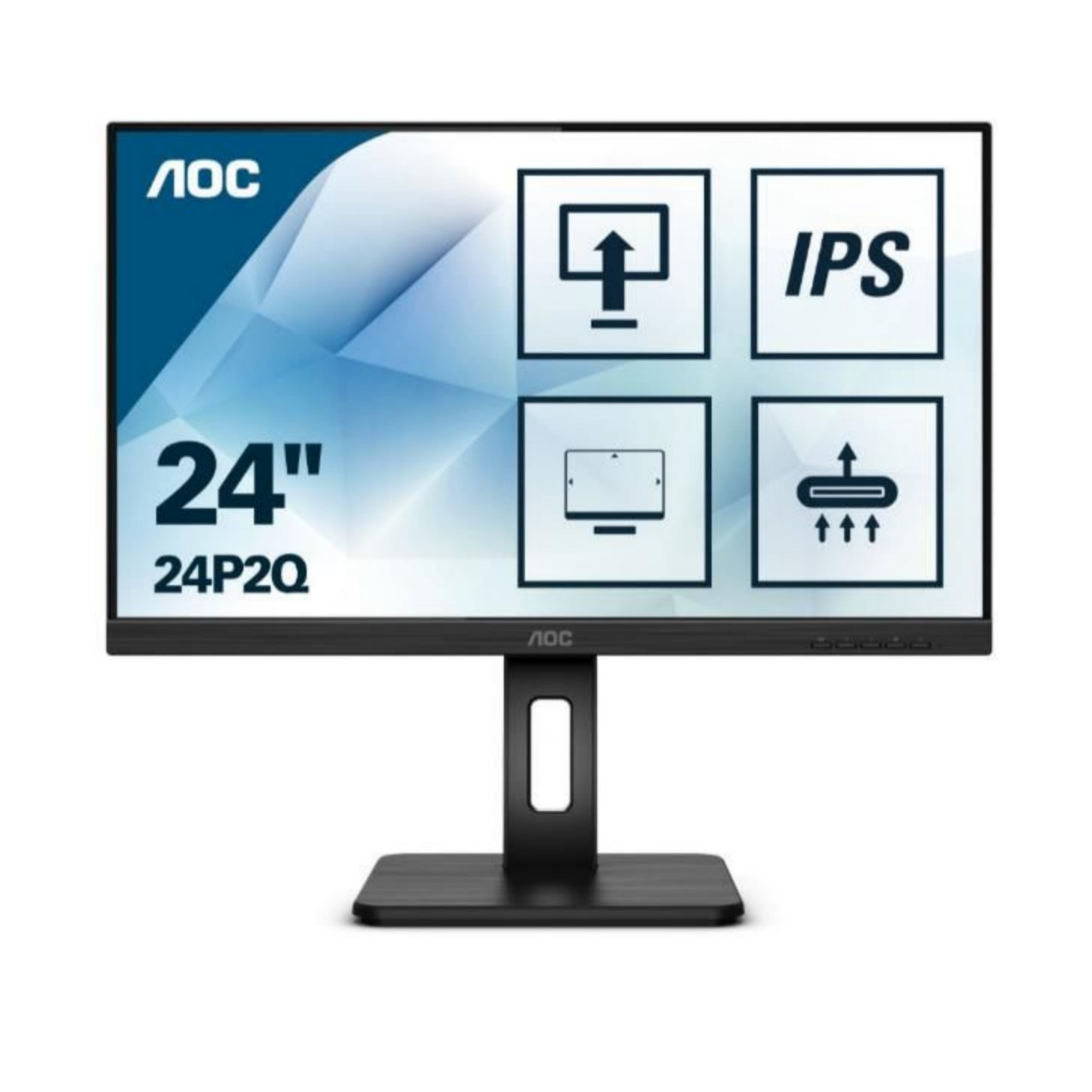 AOC Monitor Ufficio 24" | 24P2Q | IPS, Display Port – FerraroStore