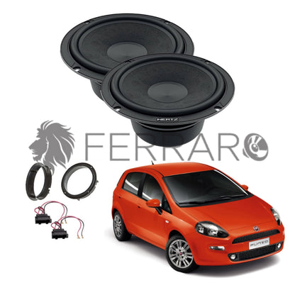 Hertz Kit 2 Casse | C 165L | Anteriori | Fiat Punto Evo