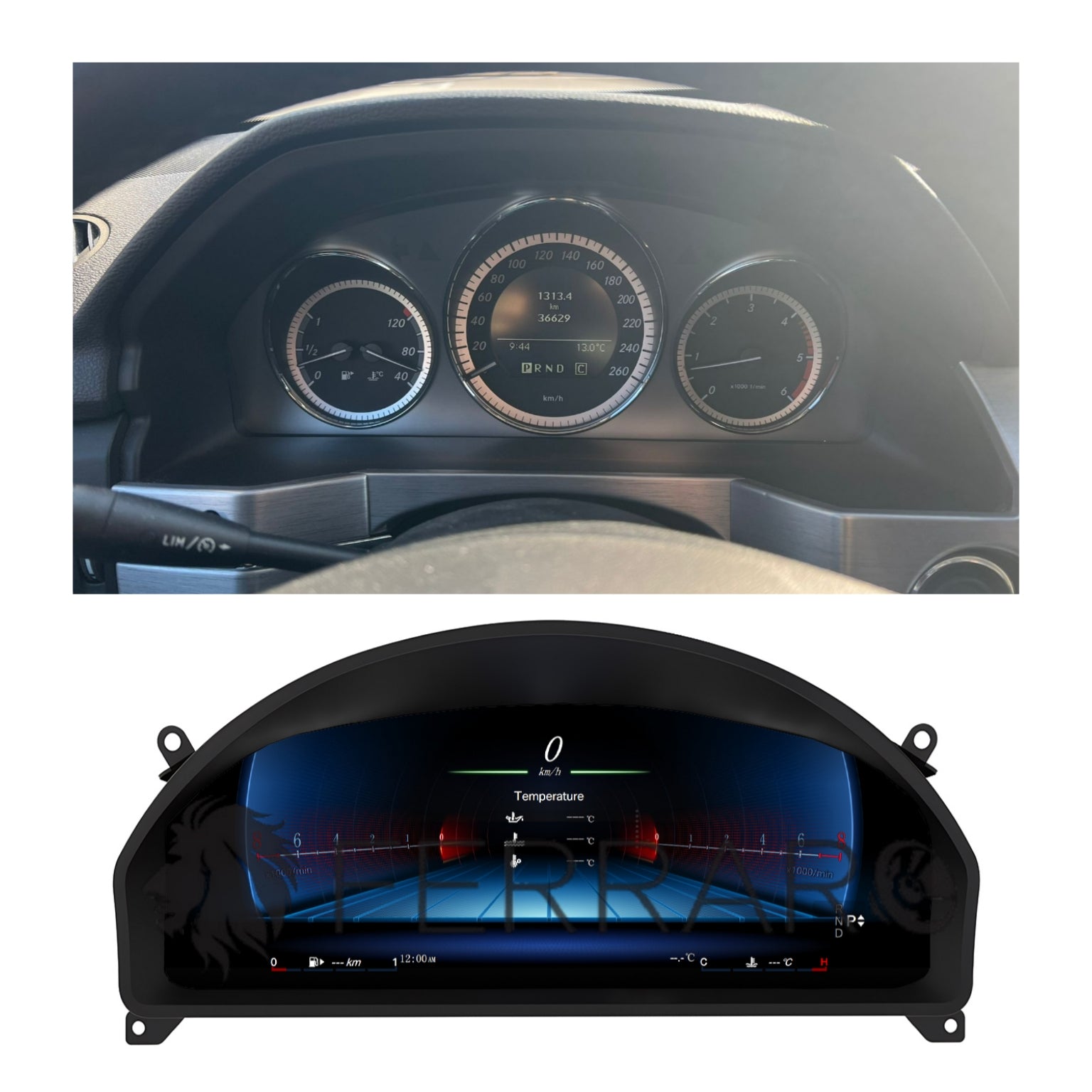 Virtual CockPit 12.3" | Mercedes GLK (2008-2015) | HD Ultra