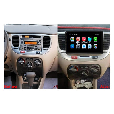 Autoradio per Kia Rio 2 9" | 2005-2011 | Android | Bluetooth | CarPlay | Android Auto | 2GB/4GB/6GB/8GB Ram