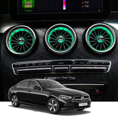 Ambient Light Areazione per Mercedes GLC X253, Classe C W205, 64 Colori RGB