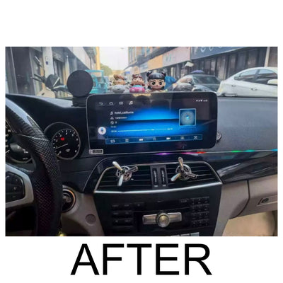 (PRENOTA) Autoradio per Mercedes Classe C W204 (2011-2014) Android, Bluetooth, CarPlay, Android Auto, 8/128GB Ram
