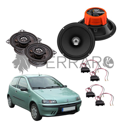 FerraroStore Kit 4 Casse | DCX 165.3 | ASC-452.PC | Ant/Post | Fiat Punto 188