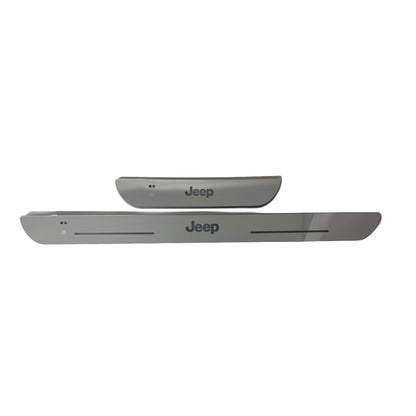 Kit Battitacco per Jeep, LED, Senza Filo con Adesivo