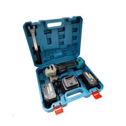 Smerigliatrice Angolare, Flex Frullino a Batteria, Doppia Batteria, 100/125mm, 68V, 4Ah, 8500RPM