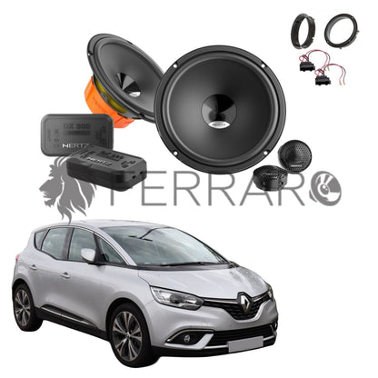 Hertz Kit 4 Casse | DSK 165.3 | Ant o Post | Renault Scenic IV | 4ª Serie (Dal 2016>)