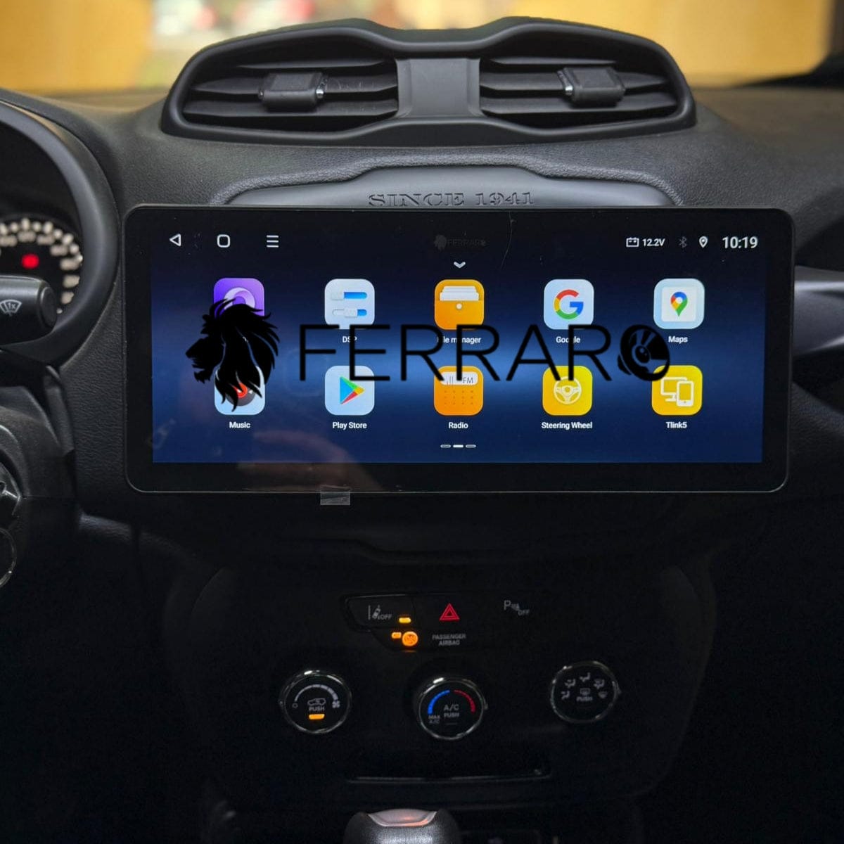 Autoradio per Jeep Renegade 12.3" | Android | Bluetooth | CarPlay | Android Auto | 4/64GB Ram
