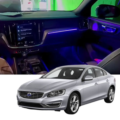Ambient Light per Volvo S60 (2018-2025), 64 Colori RGB