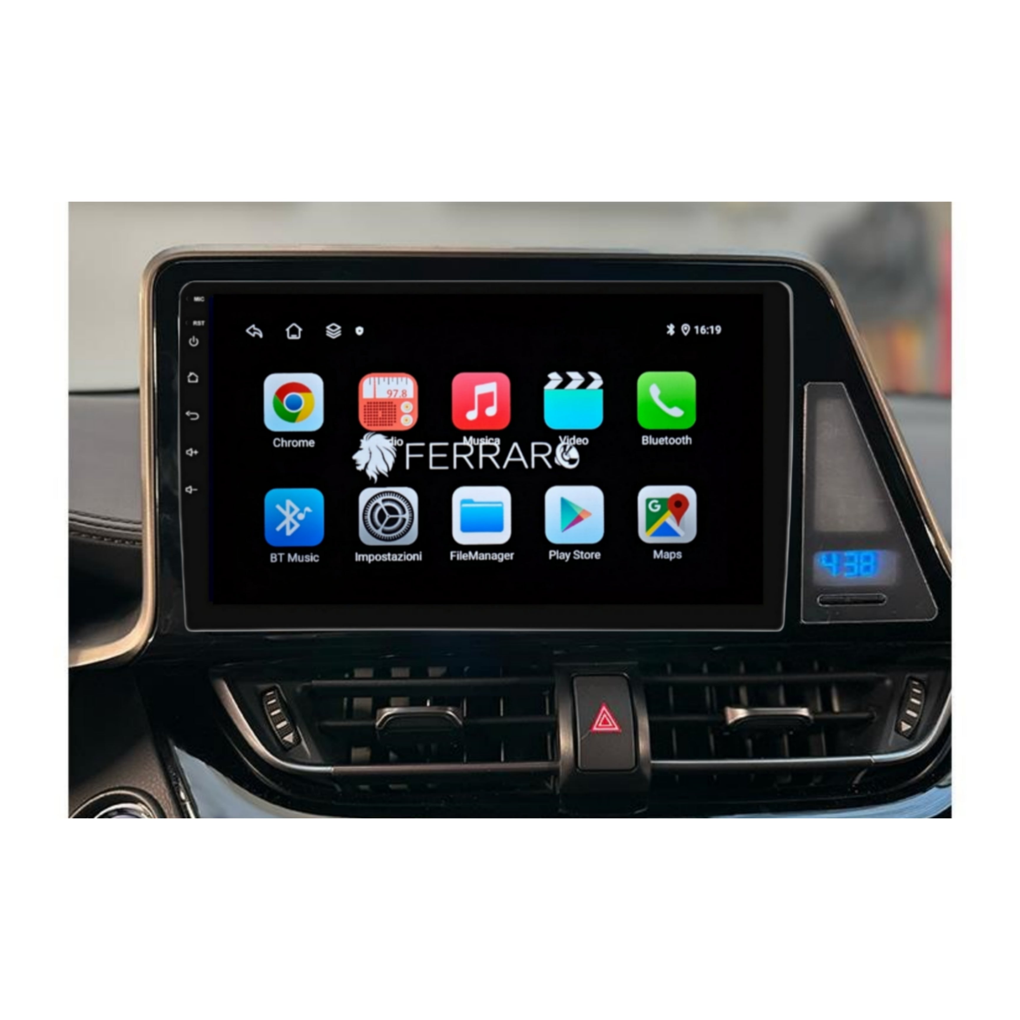 Autoradio per Toyota CHR C-HR 9" | 2016-2022 | Android | Bluetooth | CarPlay | Android Auto | 2GB/4GB/6GB/8GB Ram