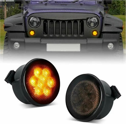 Indicatore Direzione Led per Jeep Wrangler (2007-2017), Plug and Play