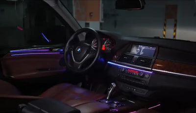 Ambient Light per BMW X5 E70 (2006-2013), 256 Colori RGB