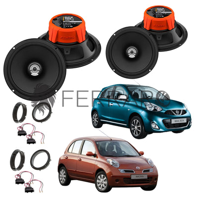 Hertz Kit 4 Casse | DCX 165.3 | Ant/Post | Nissan Micra K12, K13 2002>