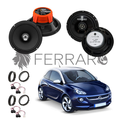 FerraroStore Kit 4 Casse | DCX 165.3 | ASC-652PC | Ant/Post | Opel Adam
