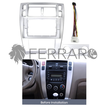 Kit Montaggio Autoradio 9"Pollici Hyundai Tucson (2006-2013) Mascherina, Cablaggio per Autoradio Android