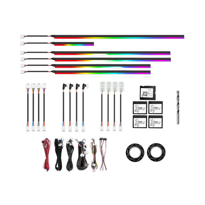 Ambient Light per BMW Serie 2, F44, F45, F46, F74, U06, 256 Colori RGB