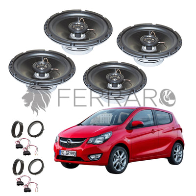 FerraroStore Kit 4 Altoparlanti | ASC-652PC | Ant/Post | Opel Karl