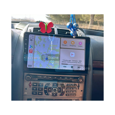 Autoradio per Peugeot 407 9" 2K | 2004-2012 | Android | Bluetooth | CarPlay | Android Auto | 12/256GB Ram